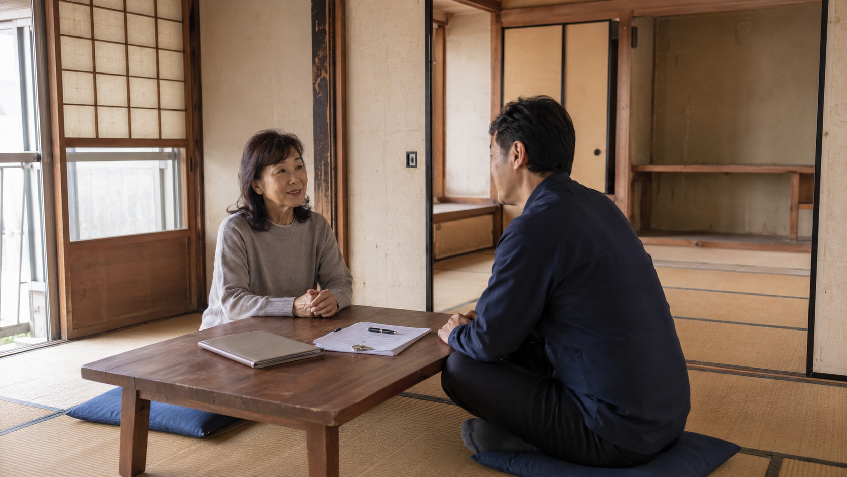 【お客様の声】放置していた古い空き家を買取で円満解決